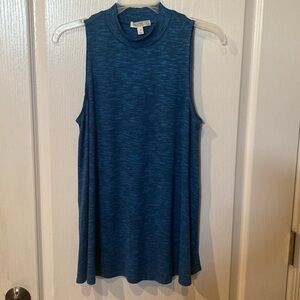 Love fire size M Mock mock turtleneck short sleeve sweater type top